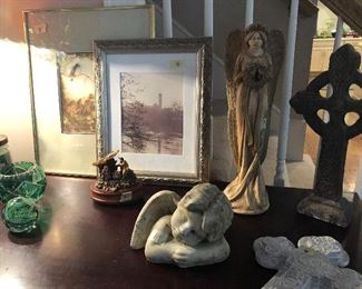 Lots of religious decor