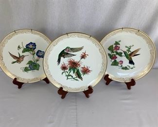 Boehm Hummingbird Plates