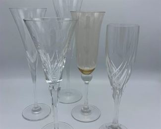 Crystal Champagne Flutes