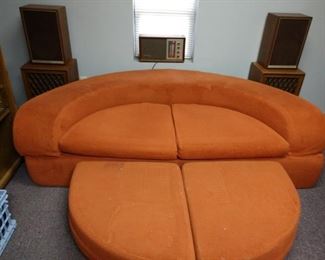 MCM Spherical Furniture Company Sofa Bed
