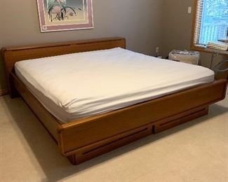 King size bed unit. 