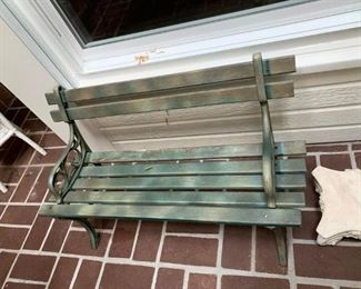 #12 kid metal bench 29 long  $ 30.00