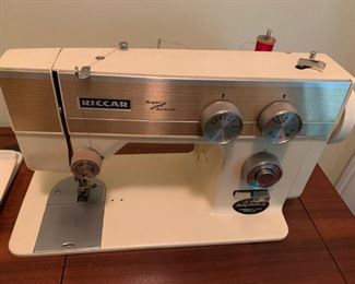#56 riccar 610 sewing machine in case   $ 75.00
