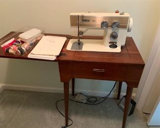 #56 riccar 610 sewing machine in case   $ 75.00
