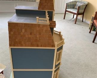 #64 doll house w stairs and floors 33x17x43  $ 500.00