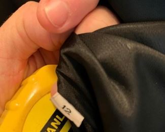 #67 size 12 Village black mink coat jacket   $ 350.00