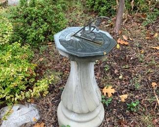#88 sundial stand   $ 30.00