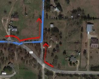 Heading EAST on 12th, take the cutoff road (Conveyor) as it is safest .......... Heading WEST you can safely turn on Trailwood