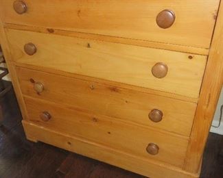 4 Drawer Pine Chest