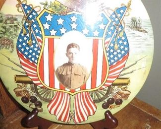 WW 1 Celludoid Plaque Photo