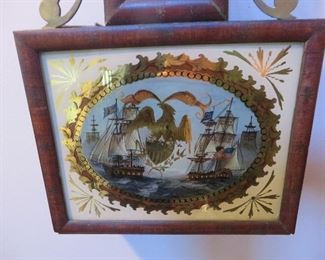 Wood Banjo Clock
Concord L. Curtis, Concord MA