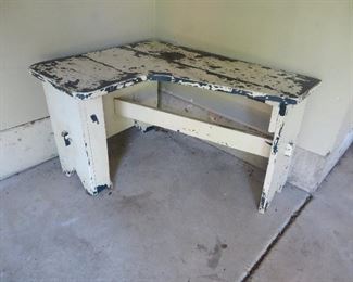Vintage Bench made from Boat Rudder