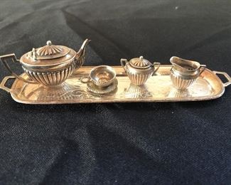 Sterling Mini Tea Set