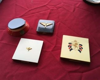Vintage WW II compacts