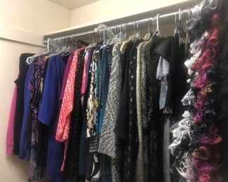 Large Selection of Women’s Clothes, Shoes, Scarves, Belts, etc