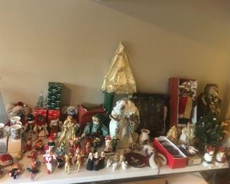 Huge Selection of Christmas Items including Vintage