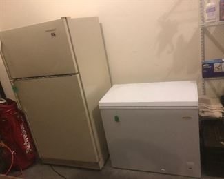 Freezer and working refrigerator