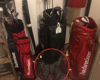Golf Clubs, Bags, and accessories