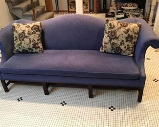 Blue Chippendale Sofa https://ctbids.com/#!/description/share/272313
