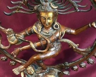 Large Nataraja - Shiva Dancing Statue https://ctbids.com/#!/description/share/272257