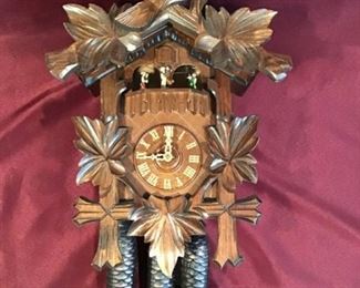 Cuckoo Clock - Edelweissder frohliche wandere Swiss Musicals movement https://ctbids.com/#!/description/share/272262