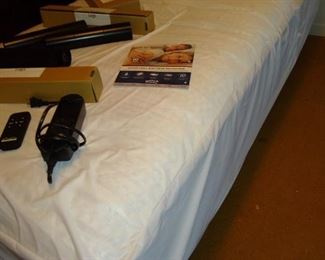 Brand new home care hospital bed. 