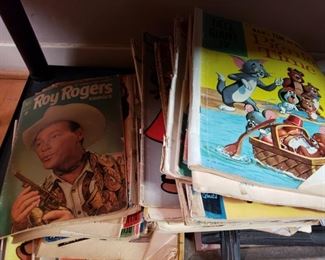 Vintage comic books