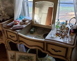 Antique perfume bottles