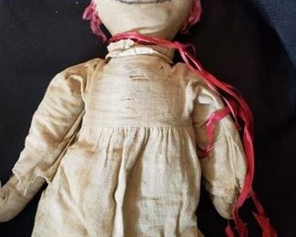 Vintage Raggedy Ann doll