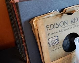 Vintage LP's and 78's