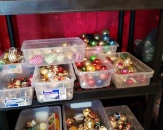 Vintage Christmas ornaments