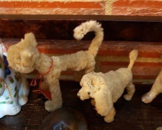 Vintage pipe cleaner dogs figures