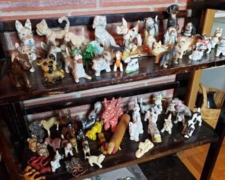 Antique dog collection