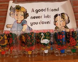 12 days of Christmas glasses complete set