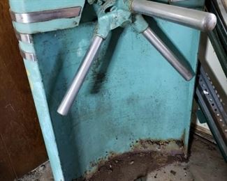 Vintage Municipal Stadium turnstyle