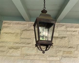 French Copper Lanterns