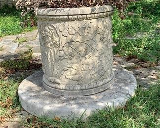 Gorgeous Carved Concrete/Stone "Well)