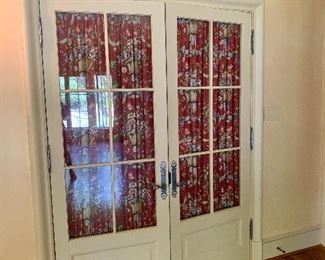 French Doors with Baldwin Hardware