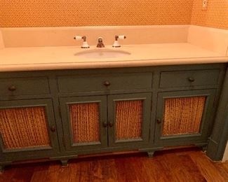 Bathroom Vanity, Sink & Faucet