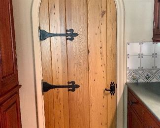 Arched Strap Doors