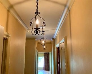 Single Light Iron lanterns