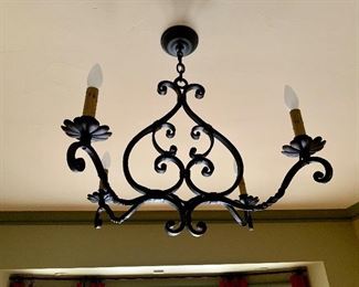 Iron Chandelier
