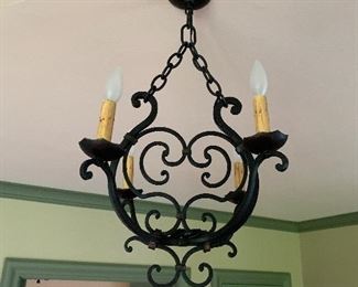 Iron Chandelier