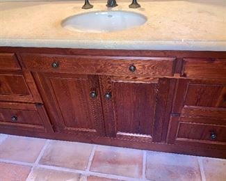 Custom Vanity, Counter, Sink & Faucet