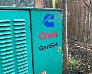 Onan 3 Phase Generator with Transfer Switch