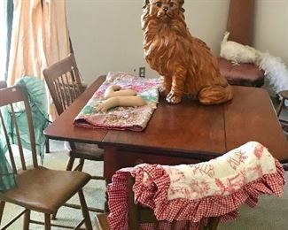 More primitive and a sweet faced friend!