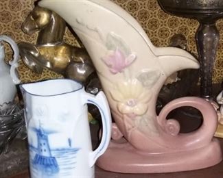 Hull Cornucopia Art Pottery Vase