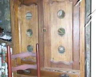 Antique Pie Safe Cupboard