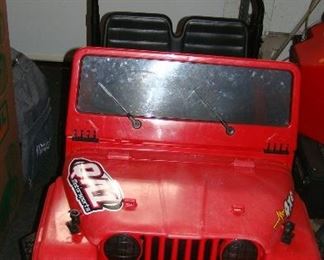 Battery childs jeep