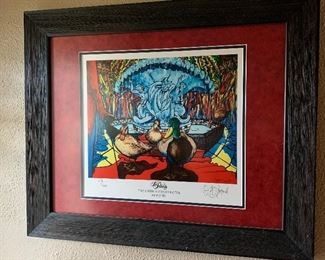 Limited edition print from Peabody Hotel in Memphis, Tn